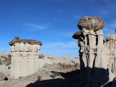 Fat Albert (left) and the Orb (right) Hoodoos